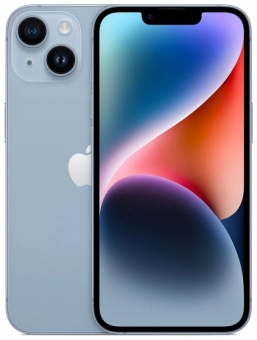 Смартфон Apple iPhone 14 128 ГБ, nano SIM+eSIM, синий