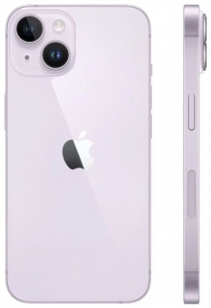 Смартфон Apple iPhone 14 128 ГБ, nano SIM+eSIM, фиолетовый