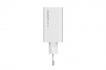 Сетевая зарядка Xiaomi Mi 65W Fast Charger with GaN Tech, белый