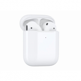 Беспроводные наушники Apple AirPods 2 с зарядным футляром MV7N2, белый