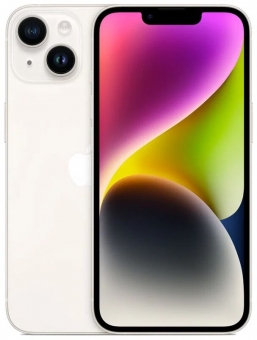Смартфон Apple iPhone 14 256 ГБ, nano SIM+eSIM, сияющая звезда