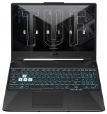 Ноутбук ASUS TUF Gaming A15 FX506IC-HN025W (1920x1080, AMD Ryzen 7 2.9 ГГц, RAM 8 ГБ, SSD 512 ГБ, GeForce RTX 3050, Windows 11 Home), 90NR0666-M00890, eclipse grey